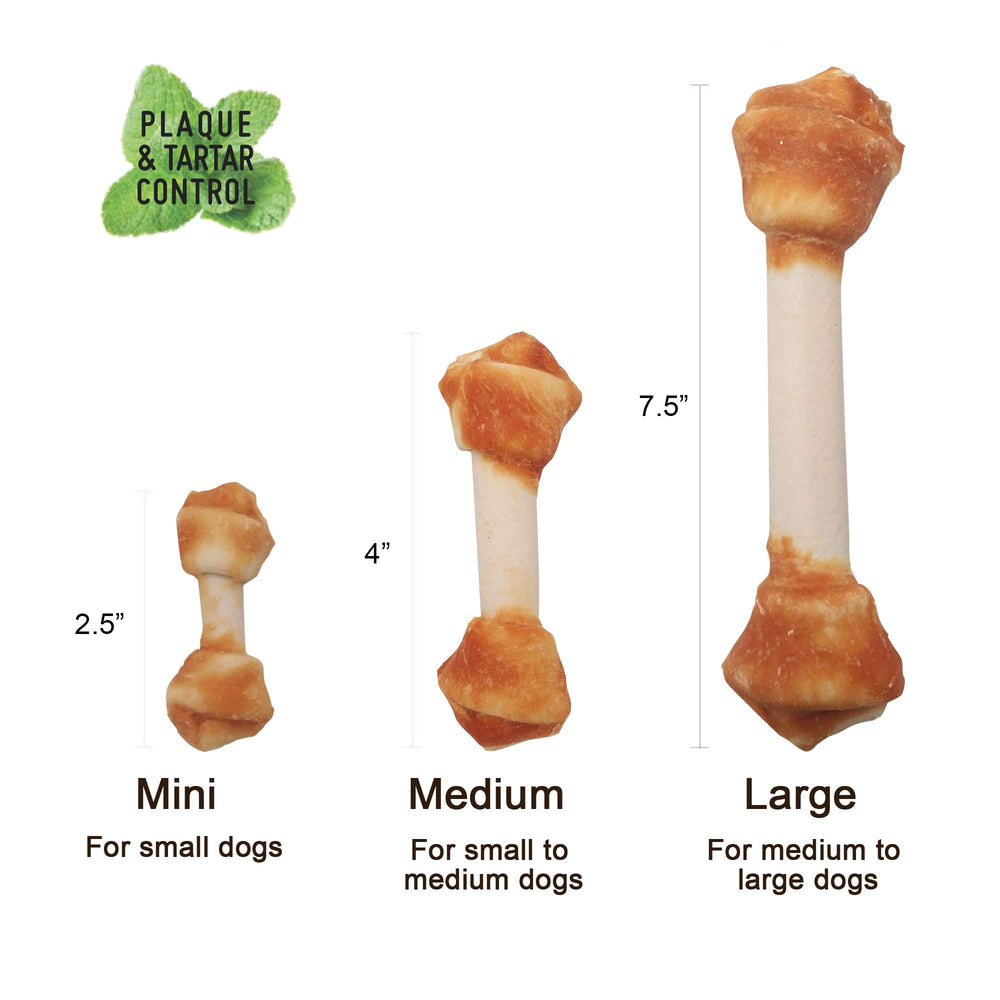 LuvChew dental action closeup hints plaque-control potential for dogs.