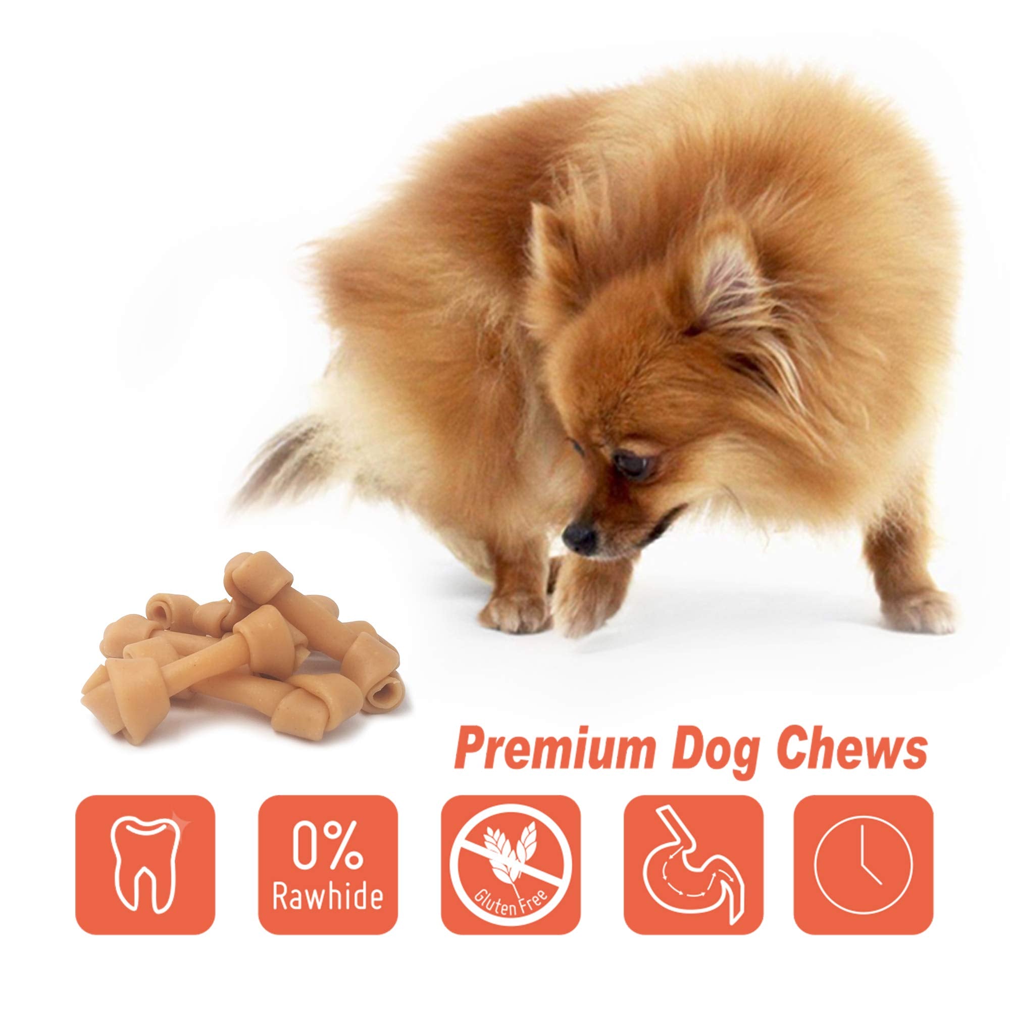 LuvChew rawhide-free safety message highlighting safe alternative