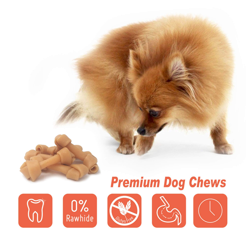 LuvChew rawhide-free safety message highlighting safe alternative