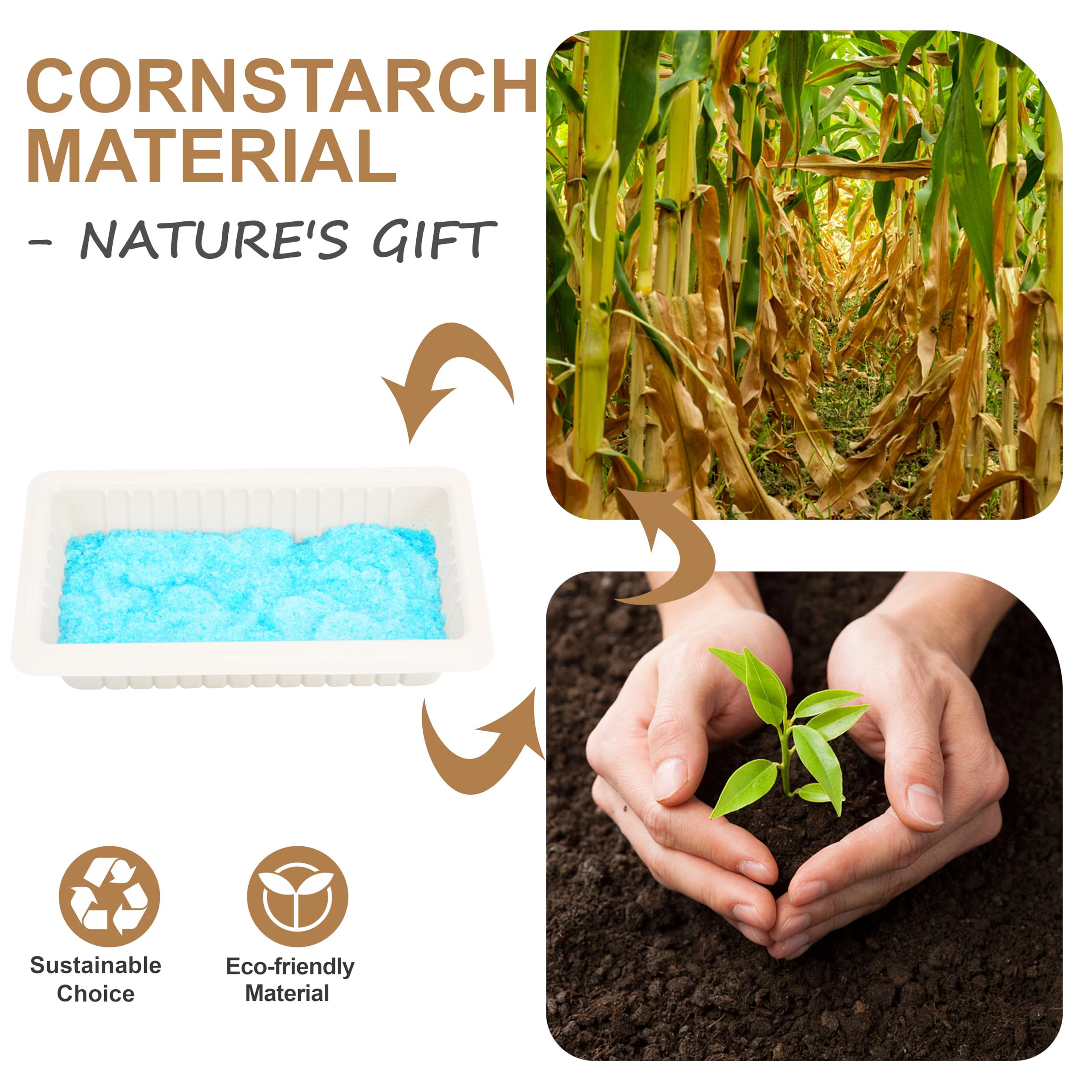 LUVCOSY absorbent powder included for rapid urine absorption and odor control.