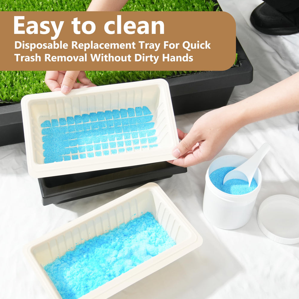 LUVCOSY cornstarch material tray highlights eco-friendly design.