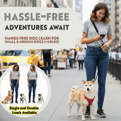 Luvfunaire padded ergonomic handle provides comfortable grip on long walks.