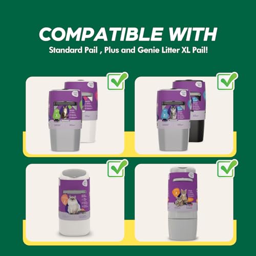 Luvinos easy-refill process showing knot-tying and film pull for quick replacement.