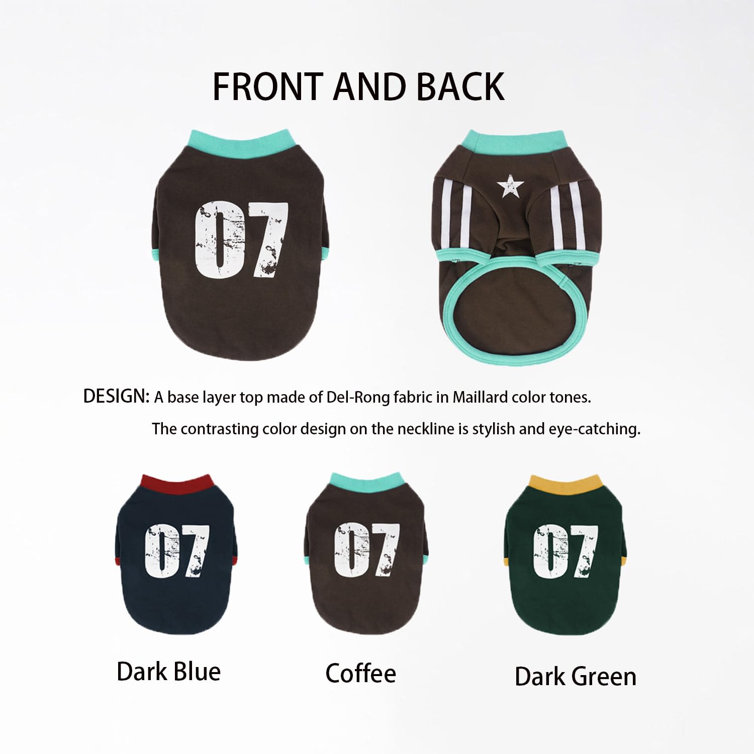 LUVMOJO size-S measure guide helps achieve a snug fit for small breeds.