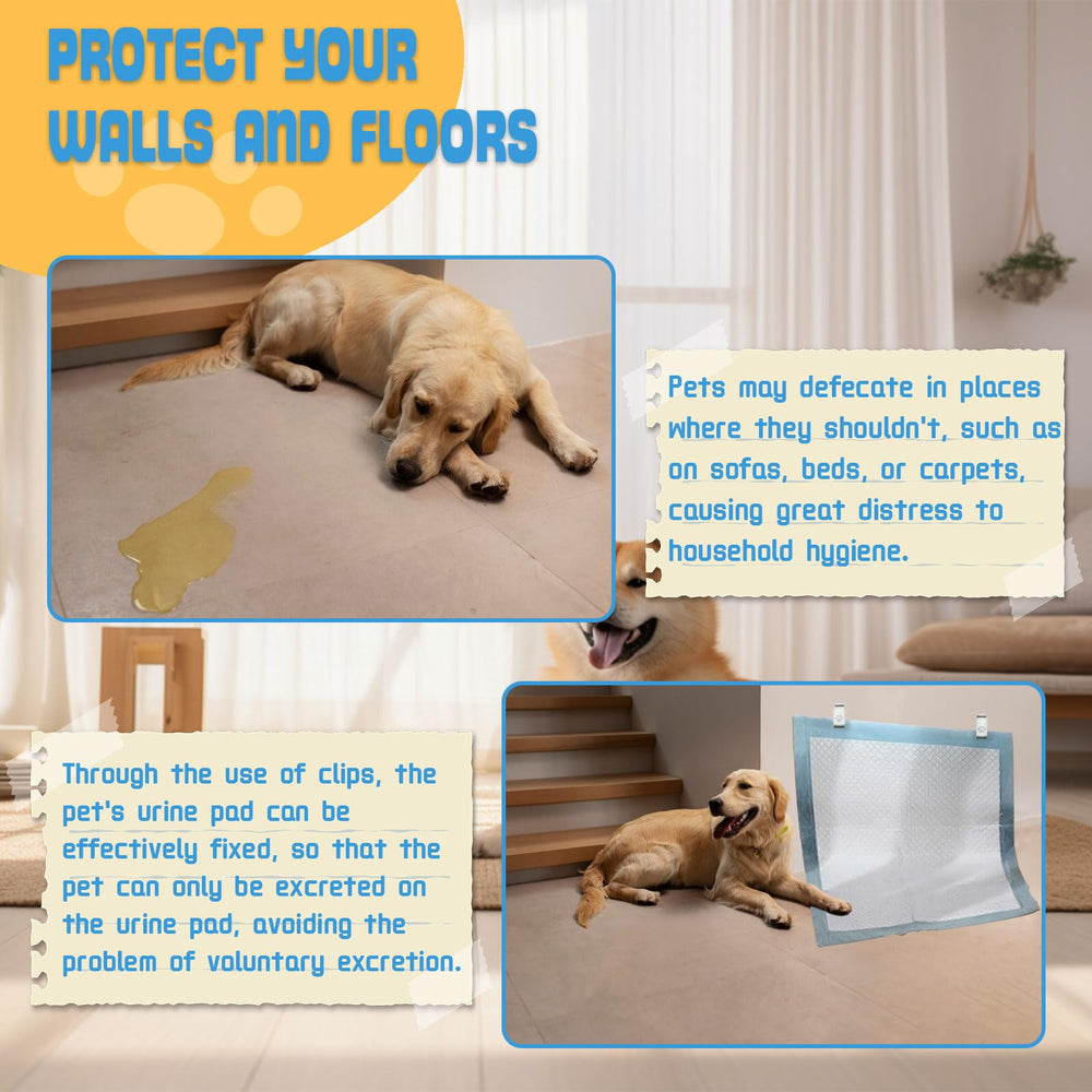 Luxify dog pee pad holder easy-install enables quick wall mounting in busy homes.