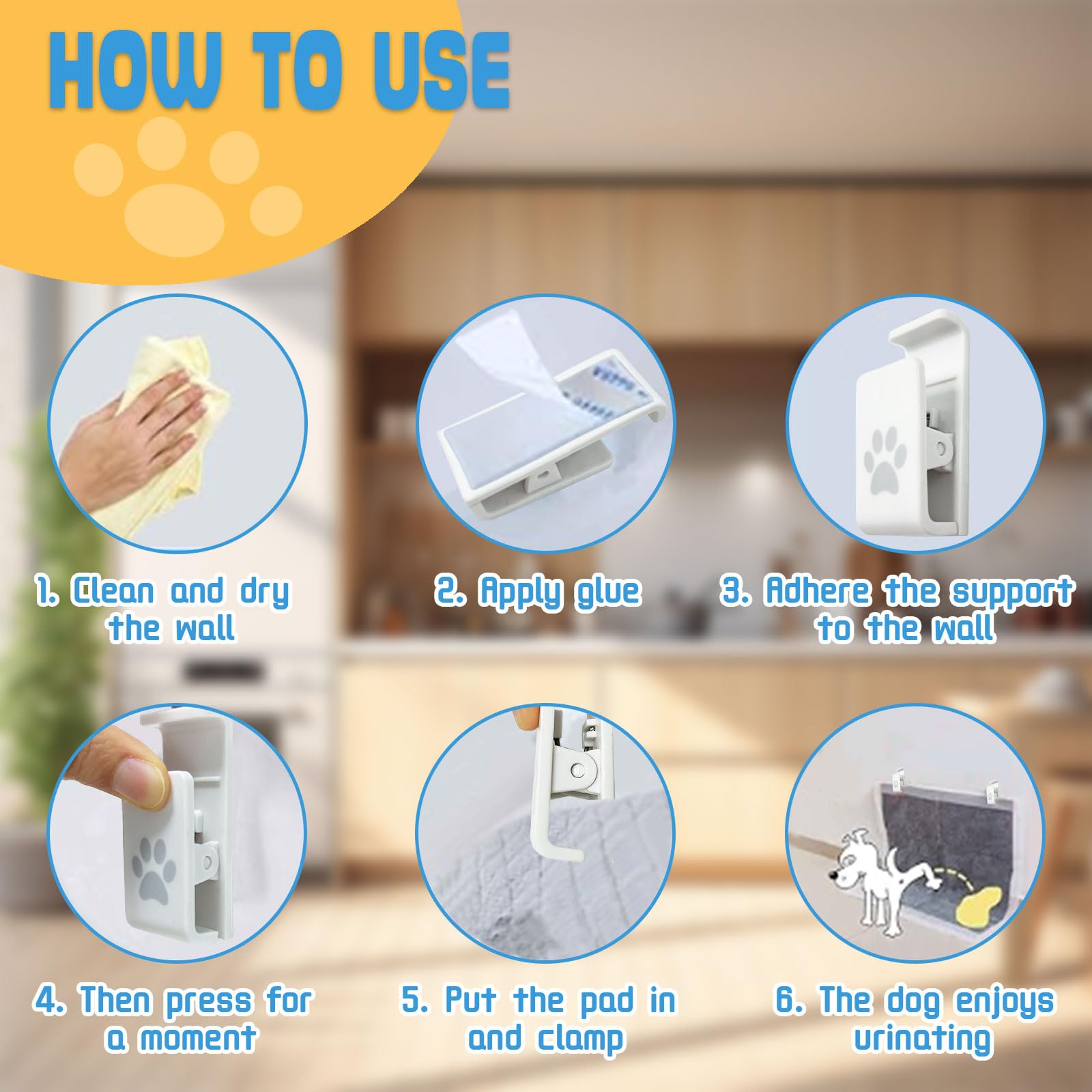 Luxify dog pee pad holder small size suits leg-lifting puppies for daily training.