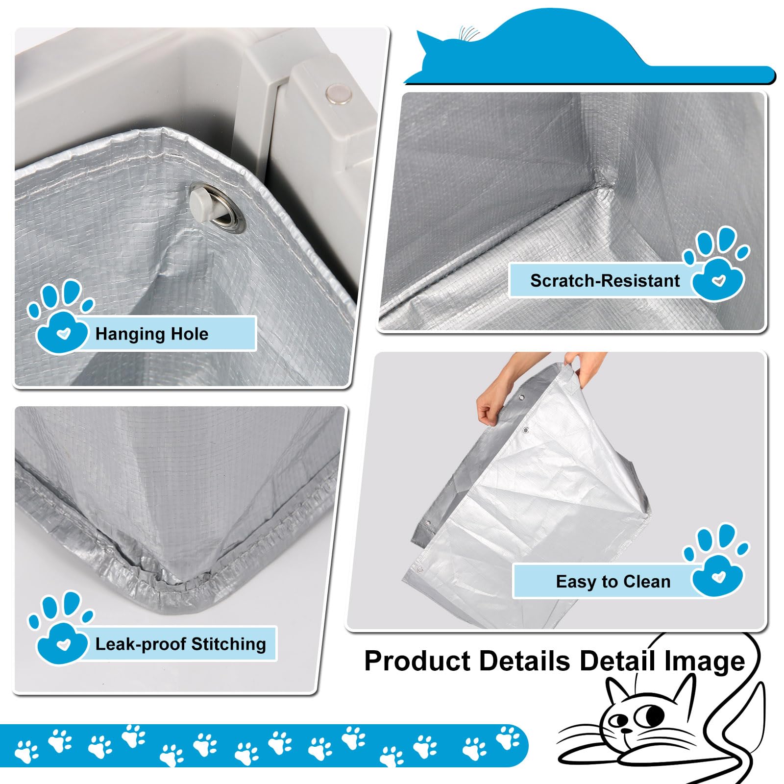 Luxrise Liner F four-pack ready for easy replacement and reuse