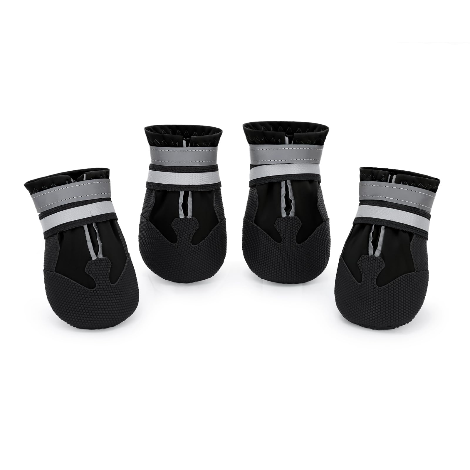 LUZGAT Winter Dog Boots paw-protection in snowy conditions for medium and large dogs