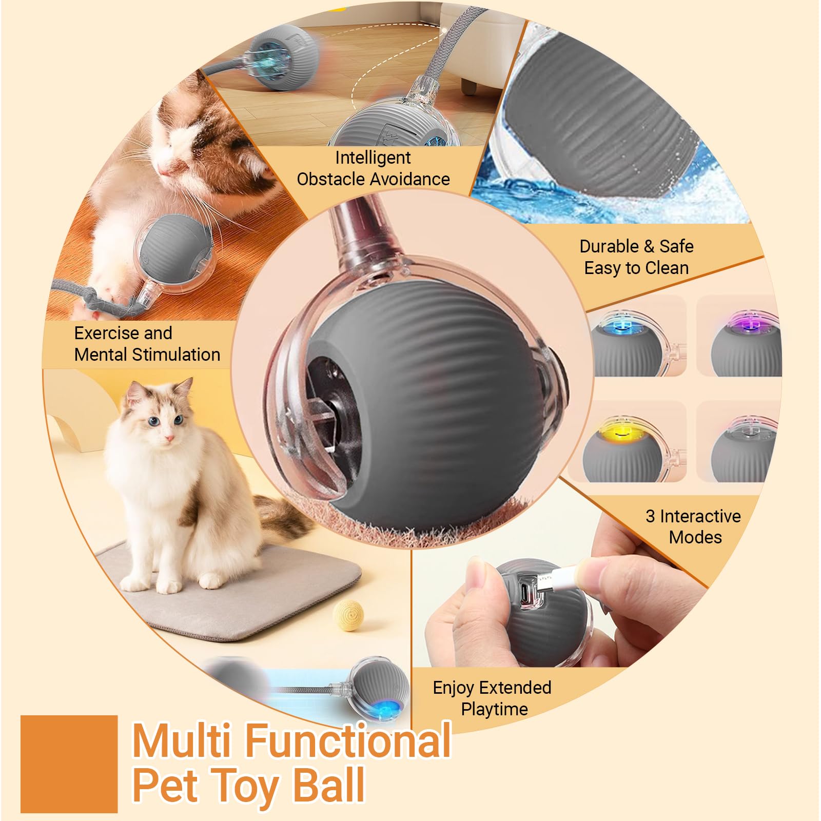 LVTEJPI Gift-ready pet toy appeals as a versatile treat for cats and dogs.