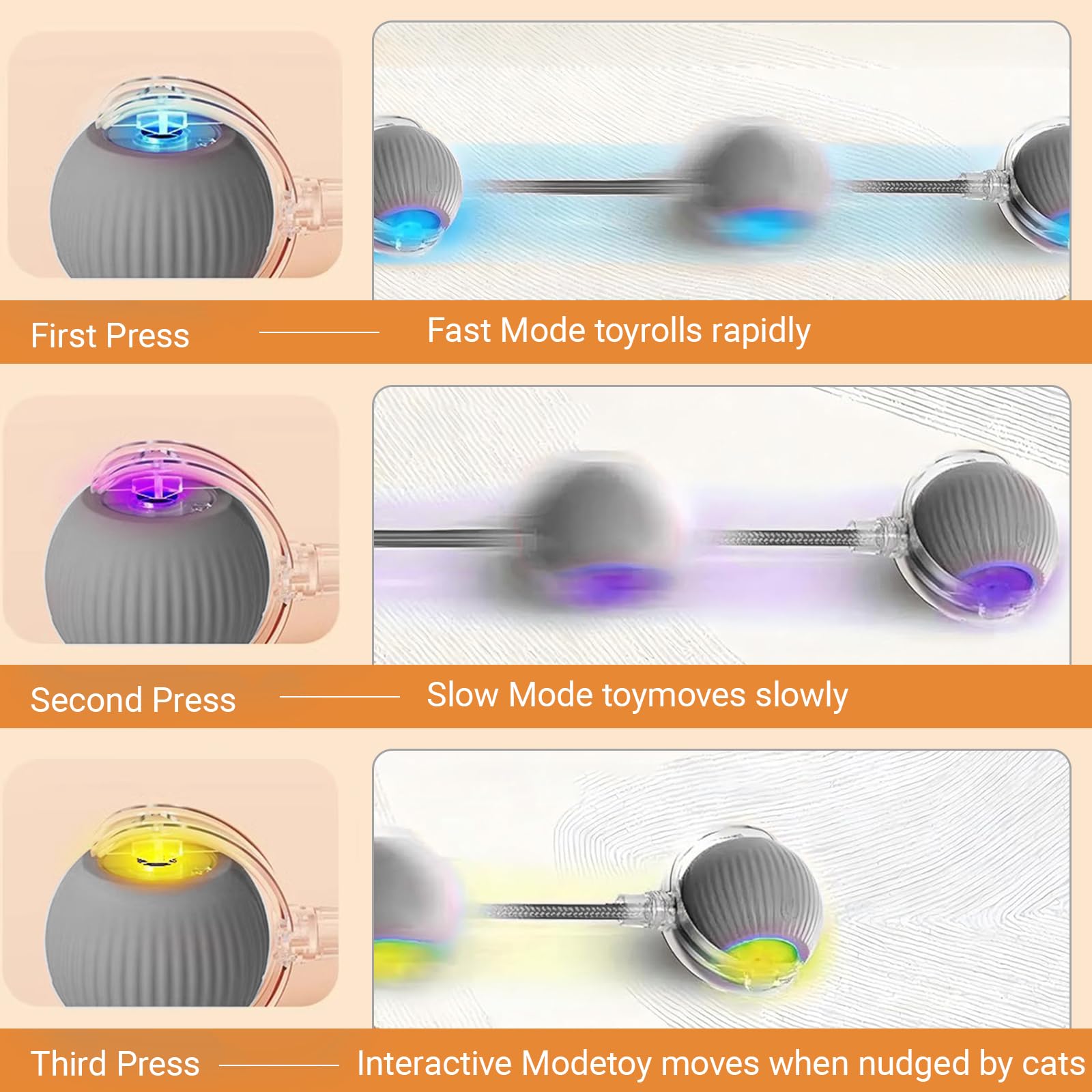 LVTEJPI Safe durable materials ball highlights non-toxic build for tough play.