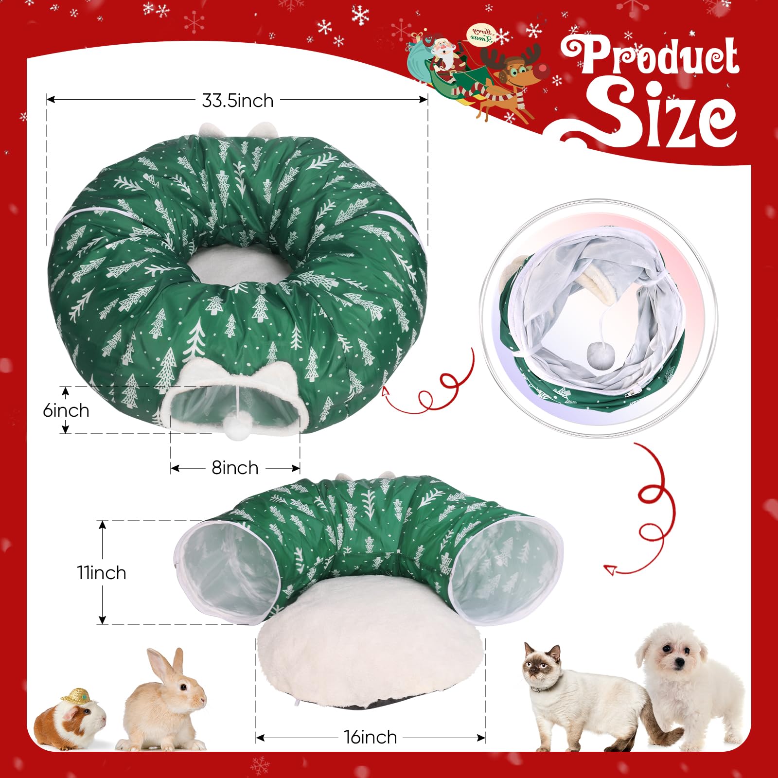 LVUVXVAV multi-cat friendly design supports multiple pets enjoying time together.