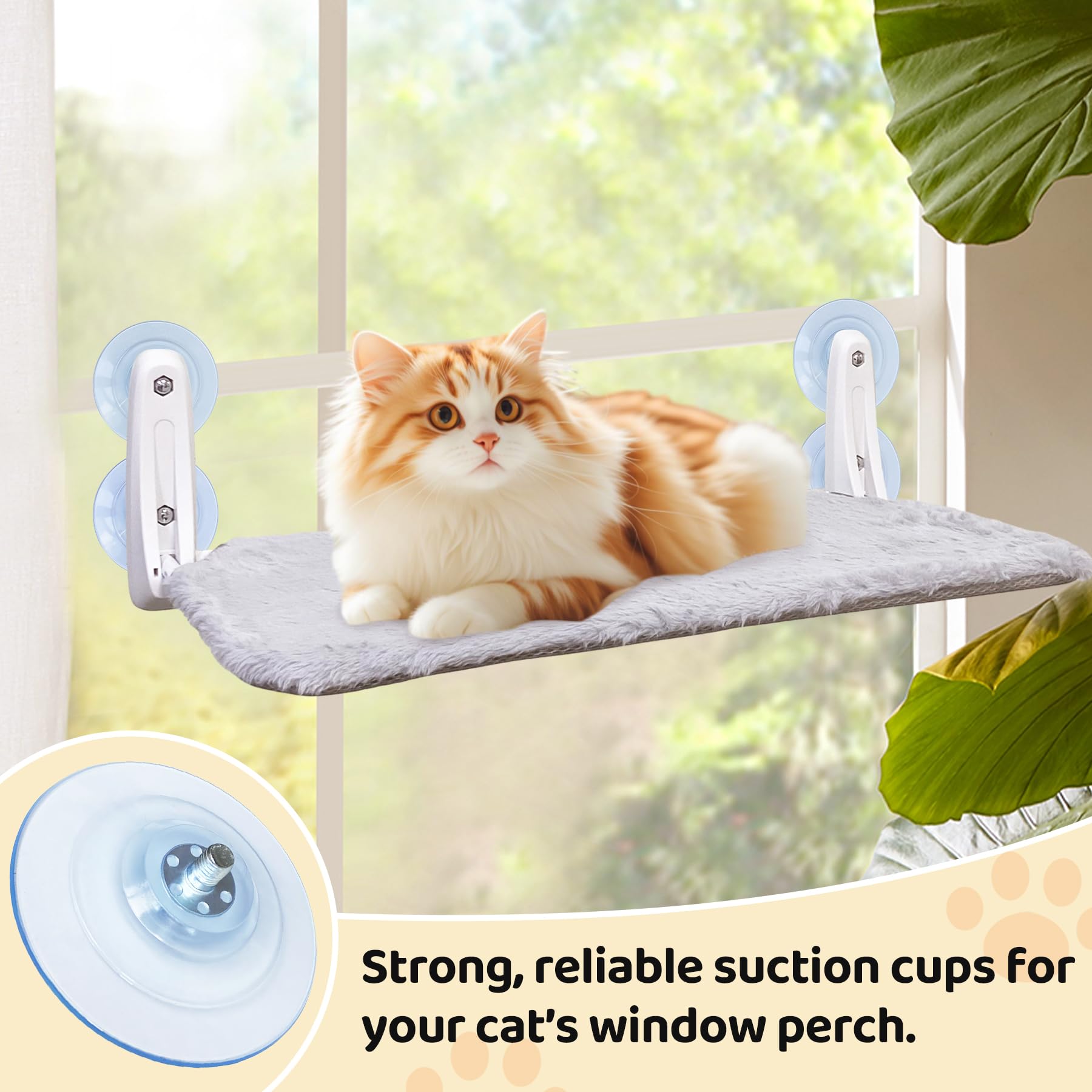L&W BROS suction cup detail highlights durable mounting hardware.