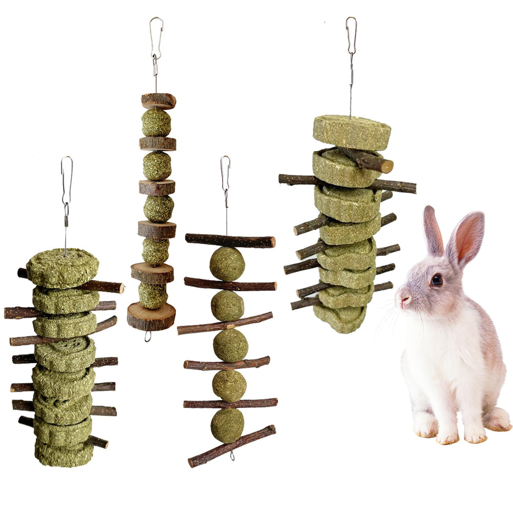 LWINGFLYER durable apple wood chew supports long lasting pet play