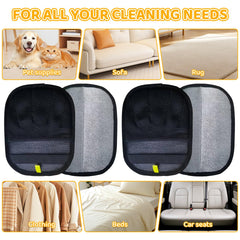 LWMUQUK Pet Hair Glove 2-pack bundle for savings and versatility