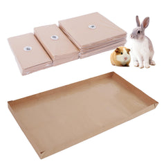 LWYMX disposable guinea pig cage liners 48x24 pack keeps cages tidy and easily replaced