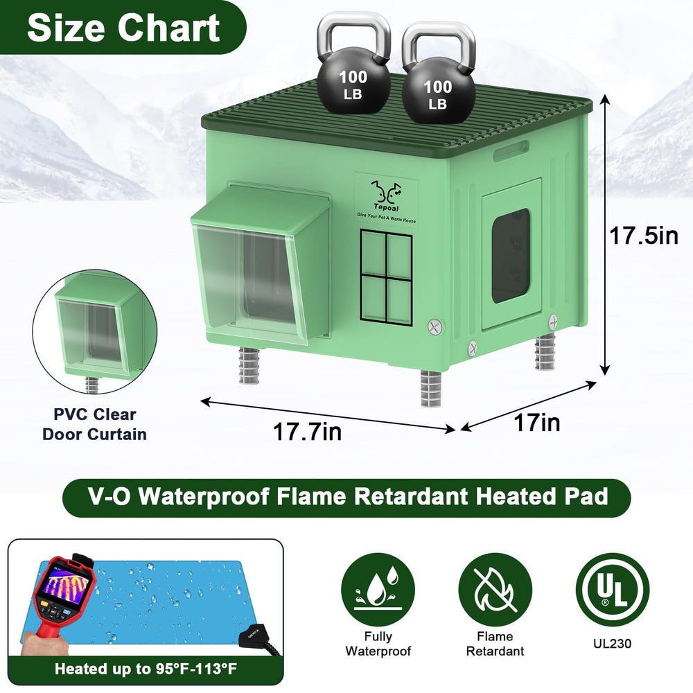Lxheir Tepoal magnetic escape door keeps cats secure with quick exit.