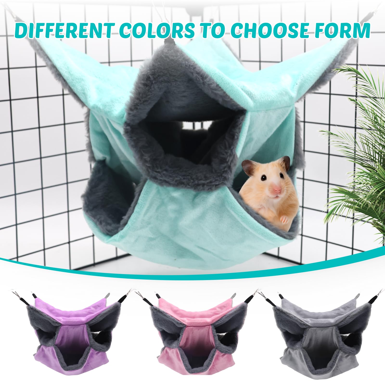 Lyart Easy-Clean Hanging Bed highlights machine-wash friendly care.