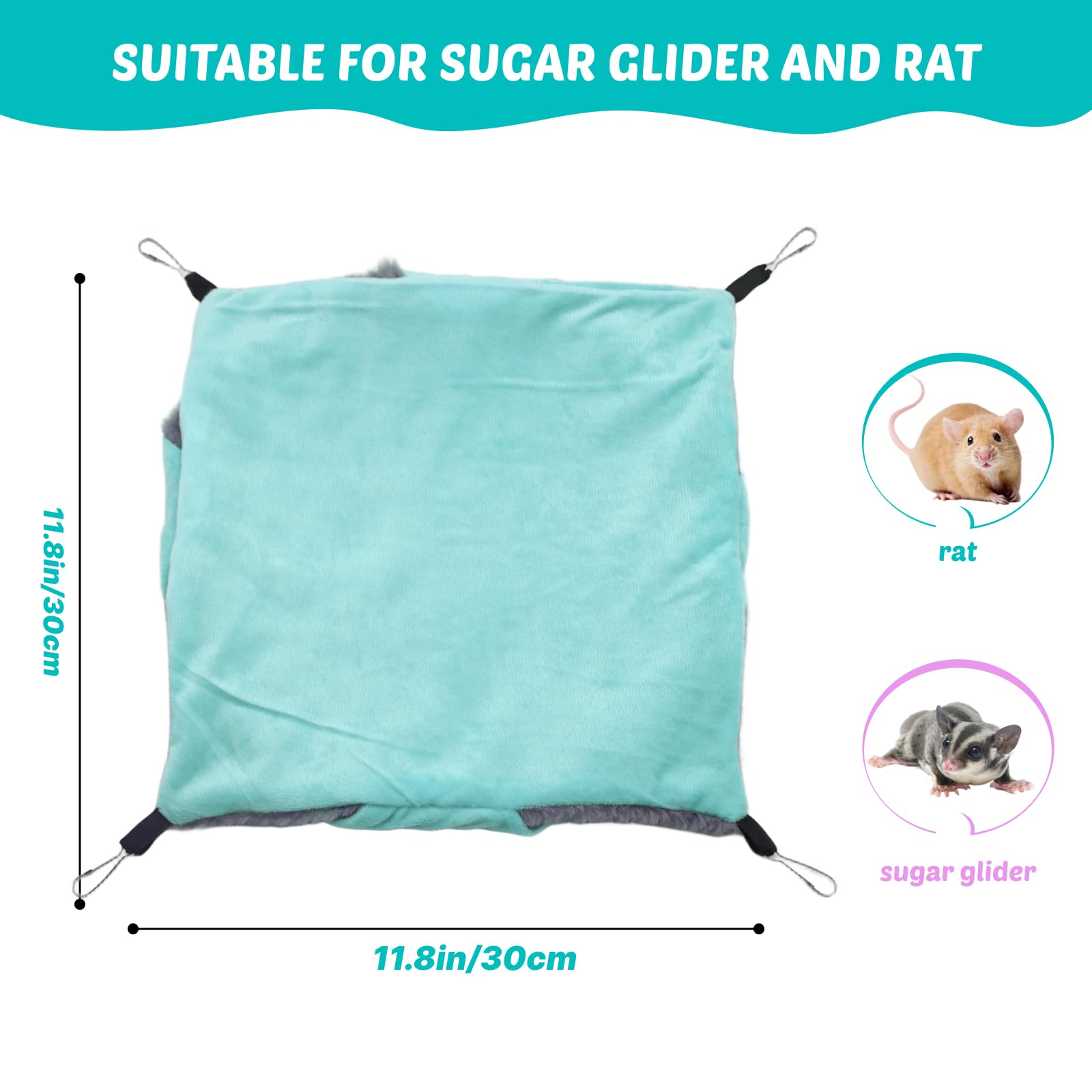 Lyart Easy-Hang Metal Hooks facilitate secure attachment to cages.
