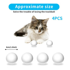LYCTDD four-pack replacement balls ensure uninterrupted play.