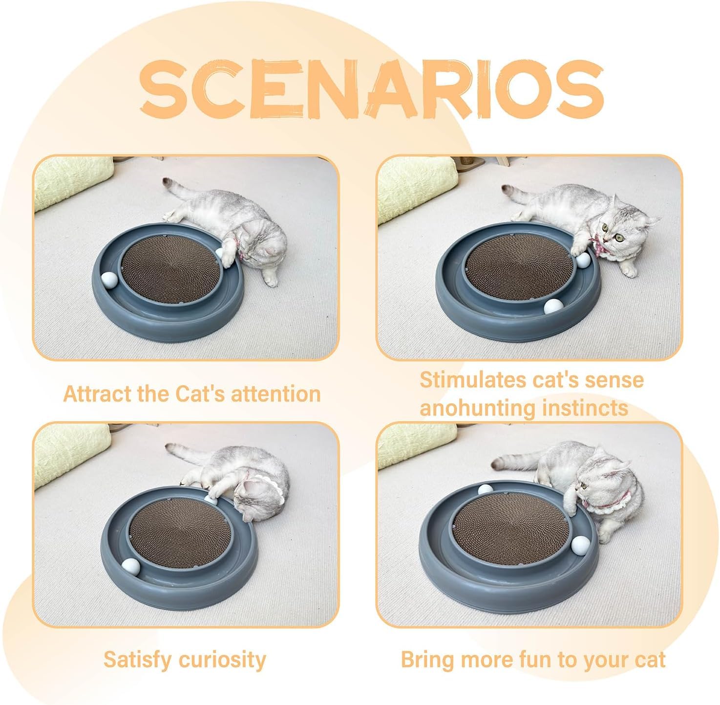 LYCTDD replacement accessory highlights quick maintenance for scratchers.