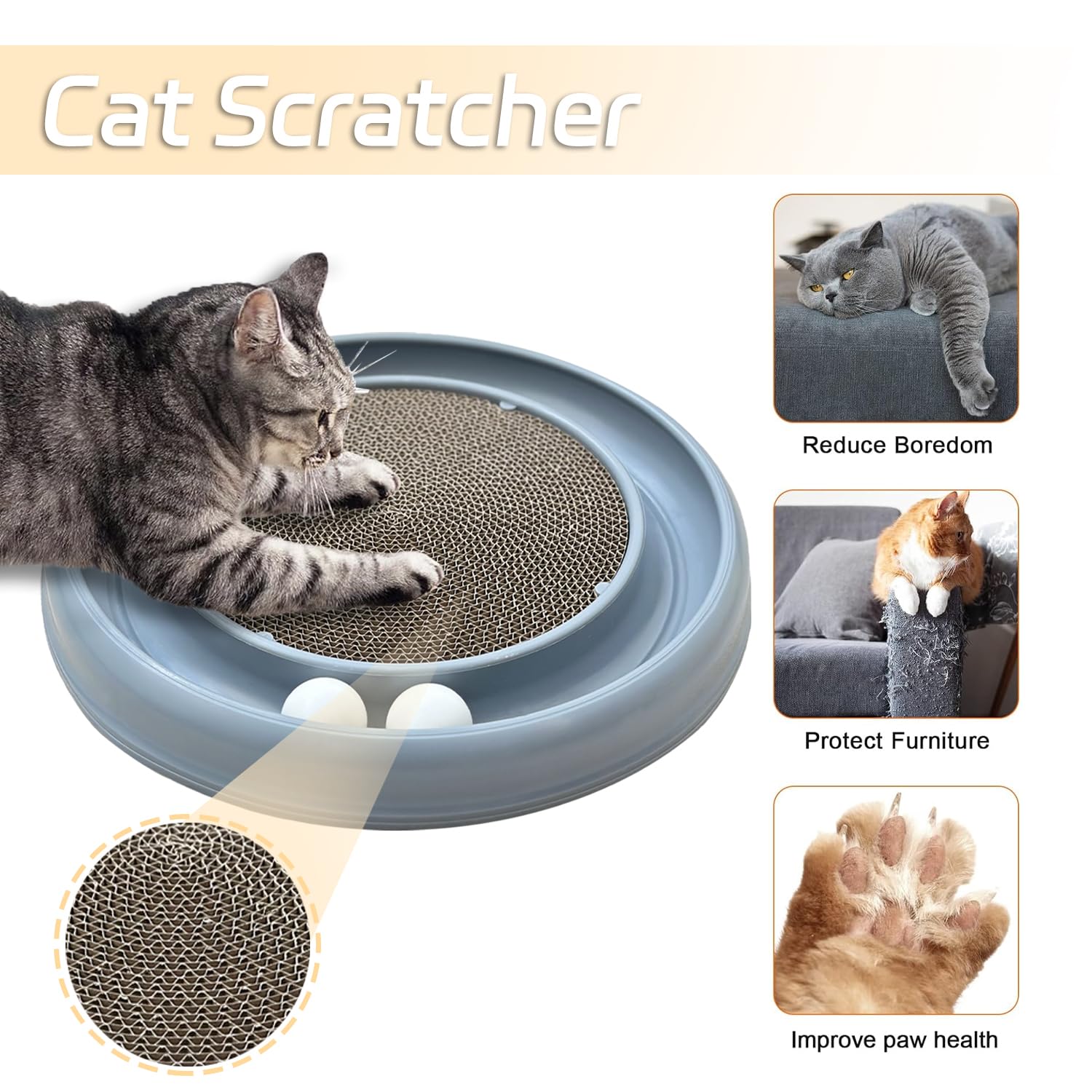 LYCTDD cat ball track rolling balls in dynamic play