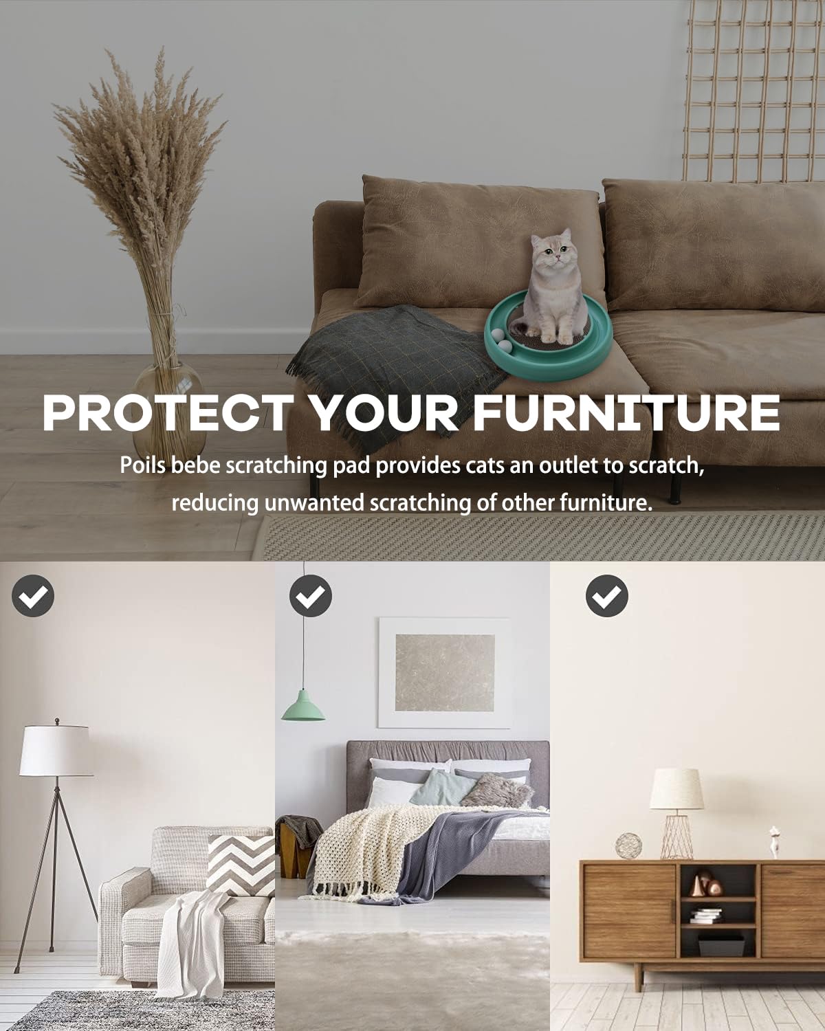 LYCTDD cat toy assembly and setup is quick and easy for immediate use
