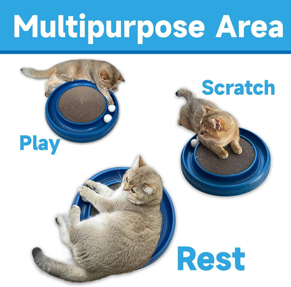 LYCTDD durable scratching board withstands enthusiastic claws and daily use.