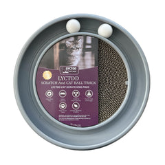 LYCTDD interactive cat ball track base engaging cats with responsive movement