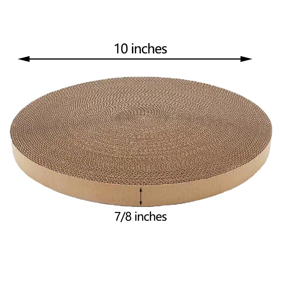 LYCTDD natural recycled cardboard supports healthy paw activity without damaging furniture.