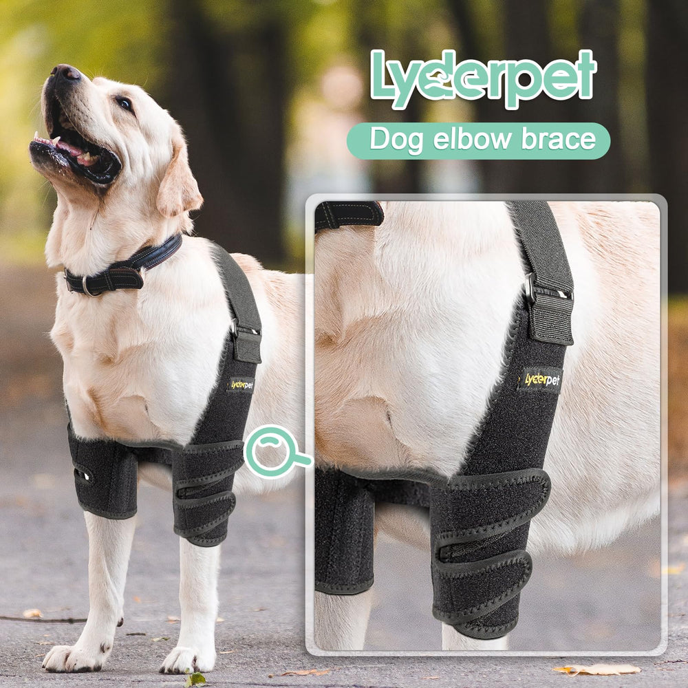 Lyderpet built-in metal splints provide reinforced stability for joints