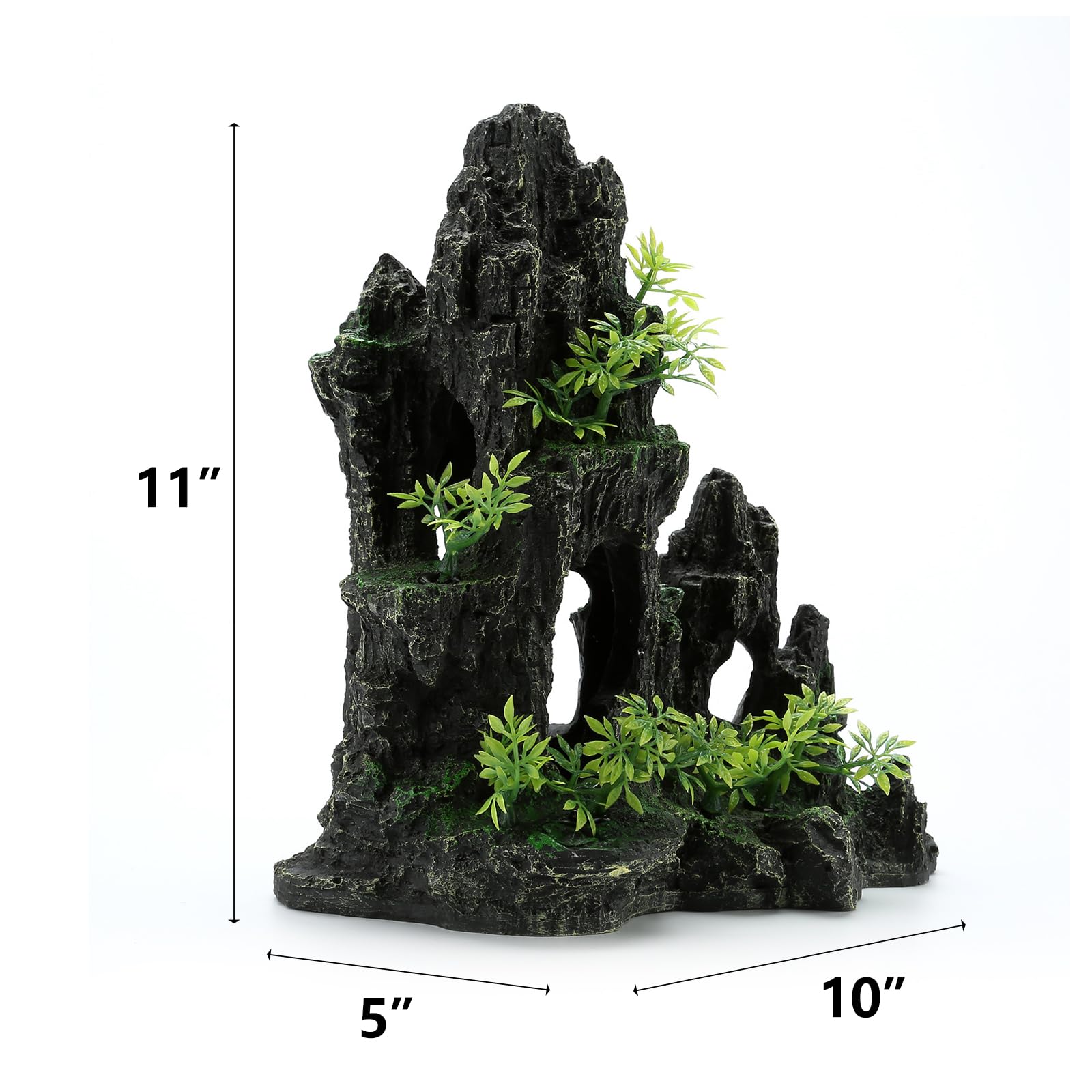 LYL LEYOULAND easy-to-clean aquarium decor simplifies maintenance.