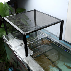LYL LEYOULAND Turtle Topper transparent acrylic panel lets light reach basking spot
