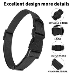 Lynxking dog collar adjustable sizes helps you find the perfect fit for growing pups
