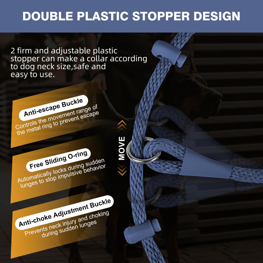 Lynxking slip lead 3-8 inch rope emphasizes grip strength and reliability.