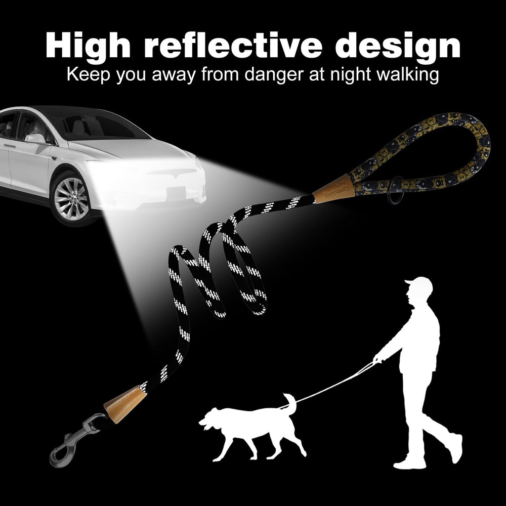 Lynxking Rope Dog Leash made of durable nylon rope for reliable daily use.