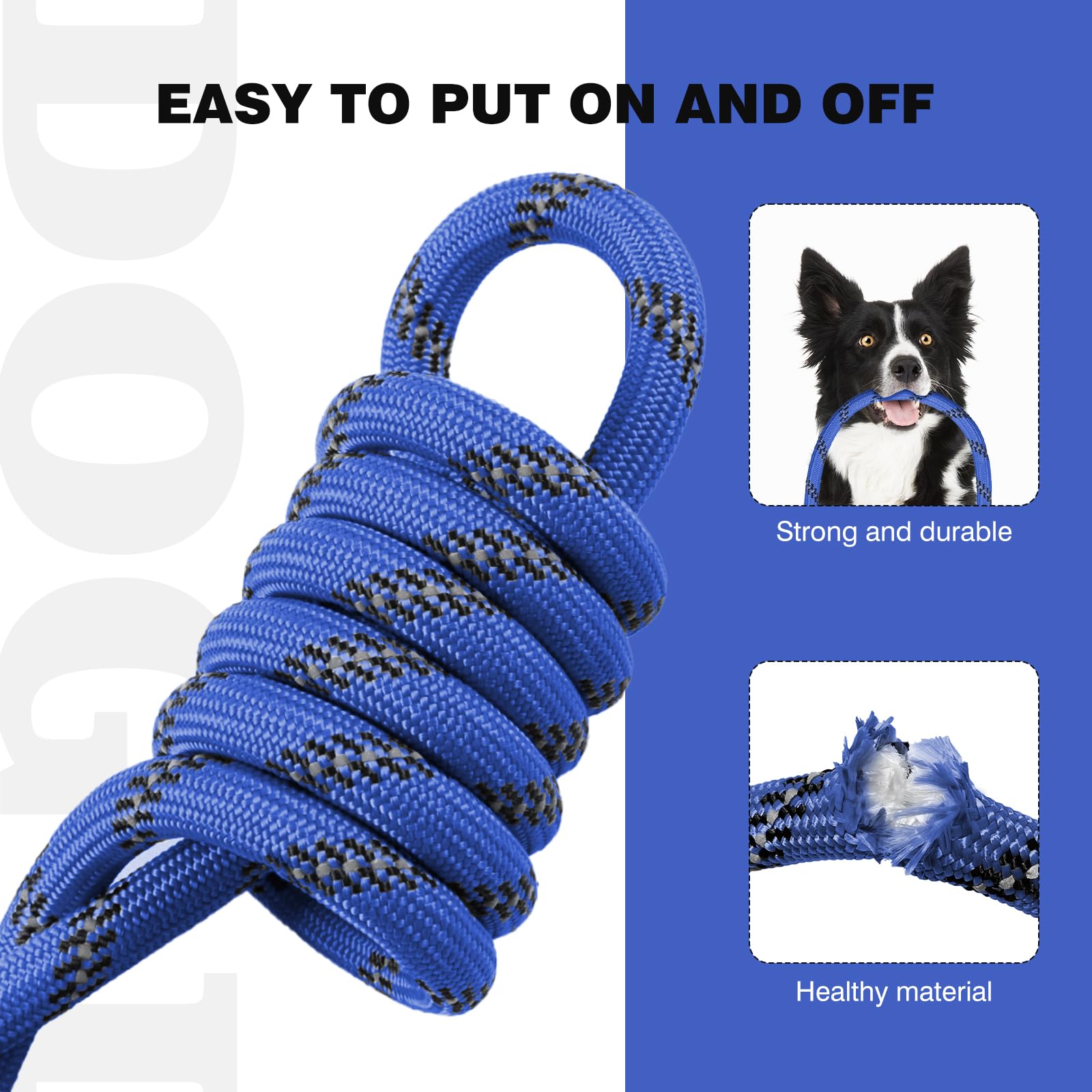 Lynxking Slip Lead knots with leather cover for durable construction