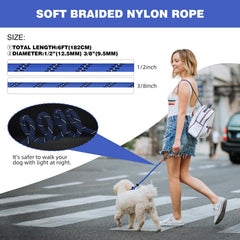 Lynxking Slip Lead reflective straps visible at night for safe jogging