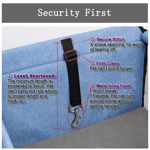 Lyricalife car seat loops for seat belt secure during travel