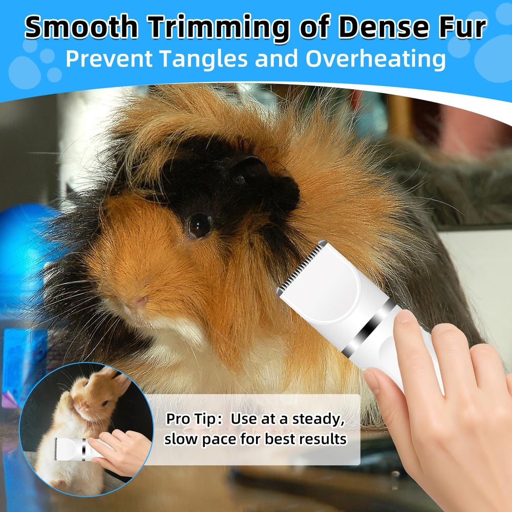 Lyrzzey grooming kit cordless design enables flexible home grooming.