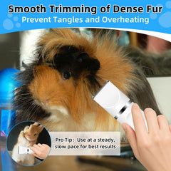 Lyrzzey grooming kit cordless design enables flexible home grooming.