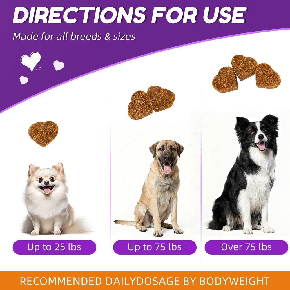 Lysimi dog joint care packaging ready-to-use for all breeds.