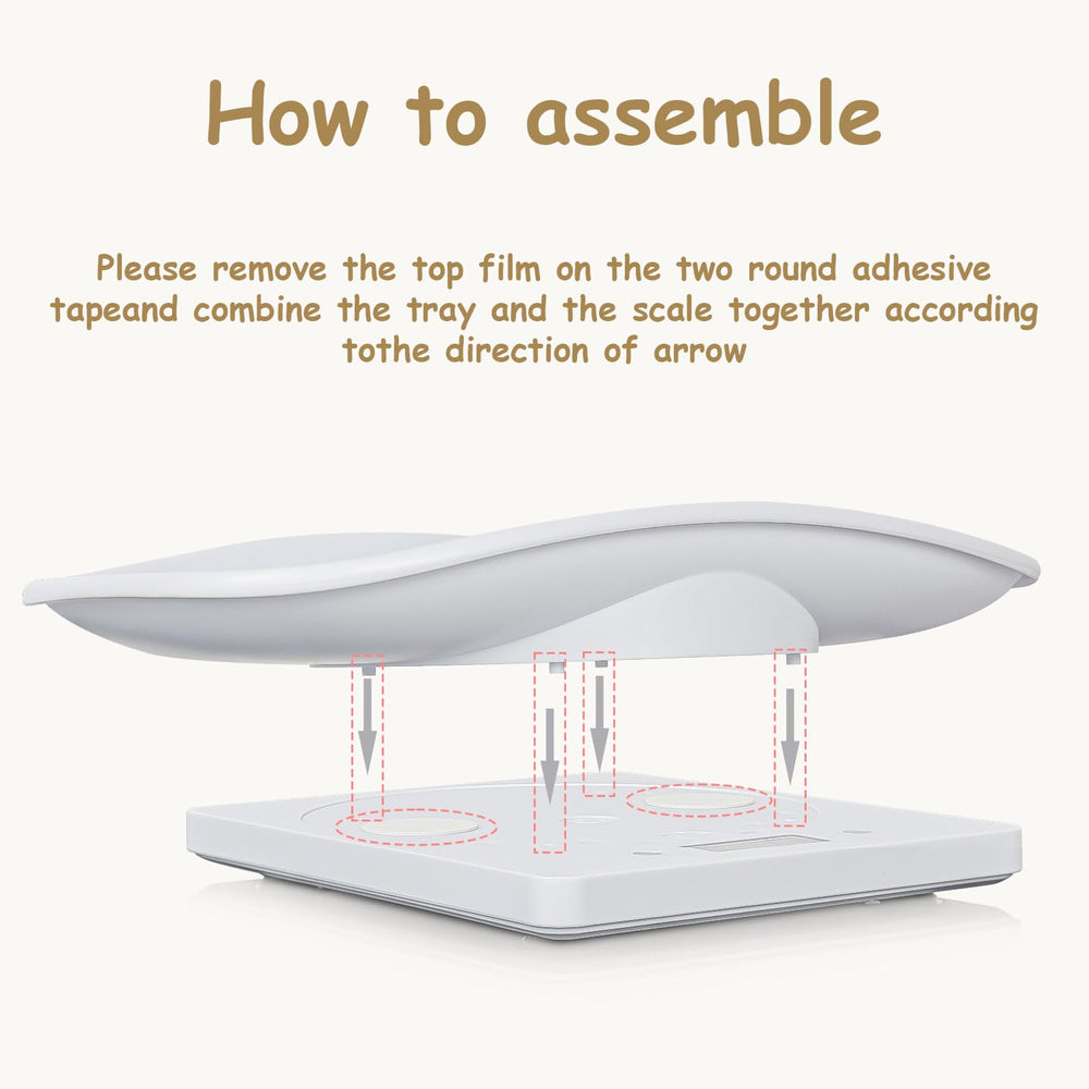LYTDMSKY scale supports multiple units; lb, g, oz, ml for versatile use