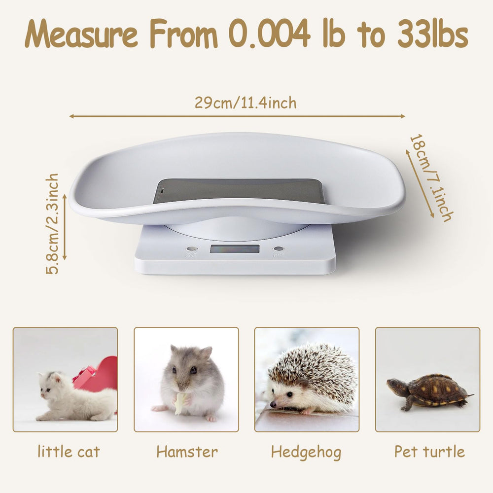 LYTDMSKY puppy-scale portable design, ideal for travel and home weighing