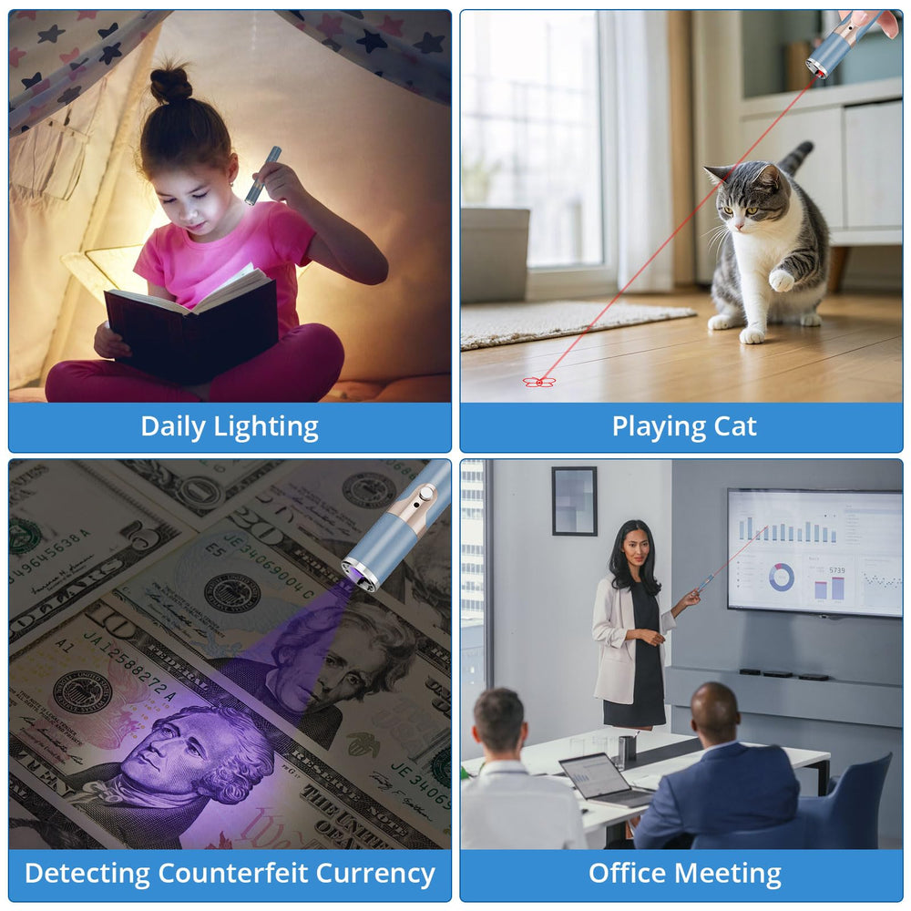 Lzonunl portable clip-and-cord cat toy for on-the-go entertainment.