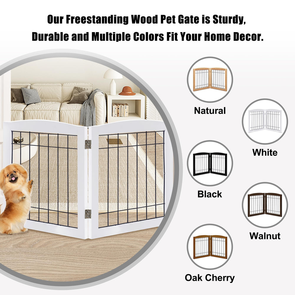 LZRS Chew-resistant rods dog gate detail emphasizes reinforced anti-chew rails.