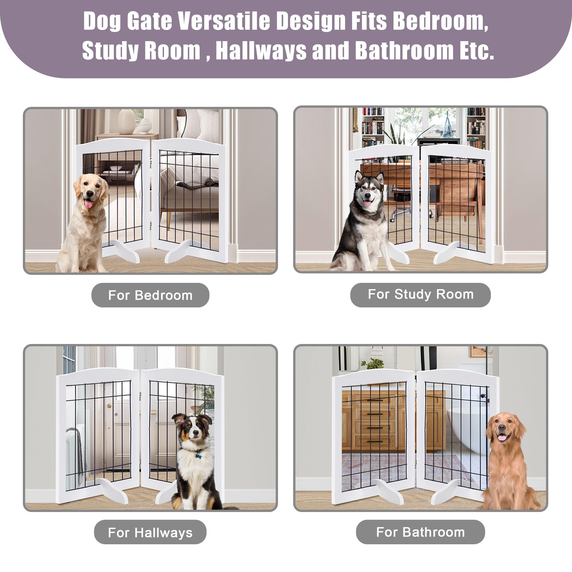 LZRS Gate in doorway or stair use helps create safe boundaries for busy homes