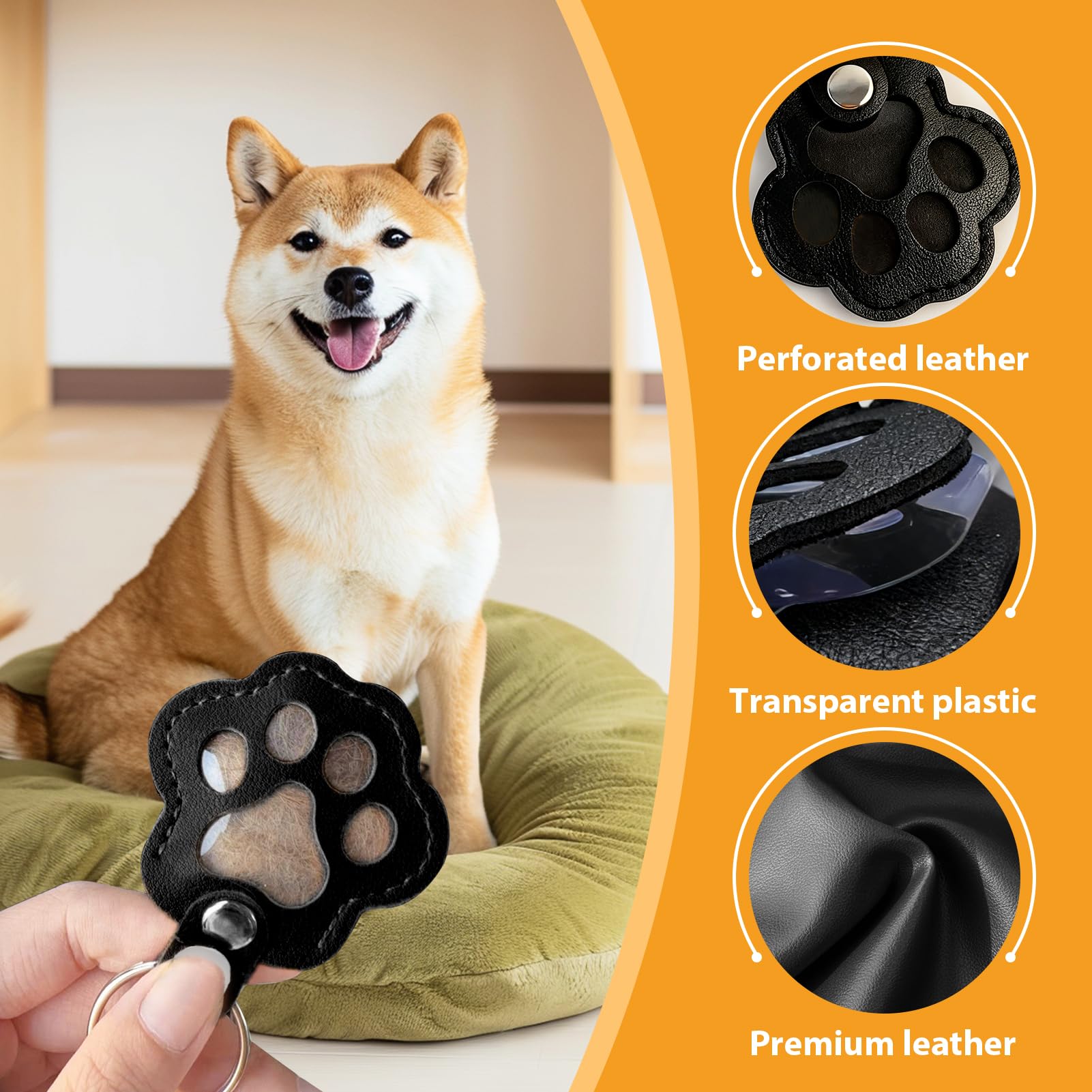 LzzzFZCF gift-ready memorial keychain makes a thoughtful pet remembrance.