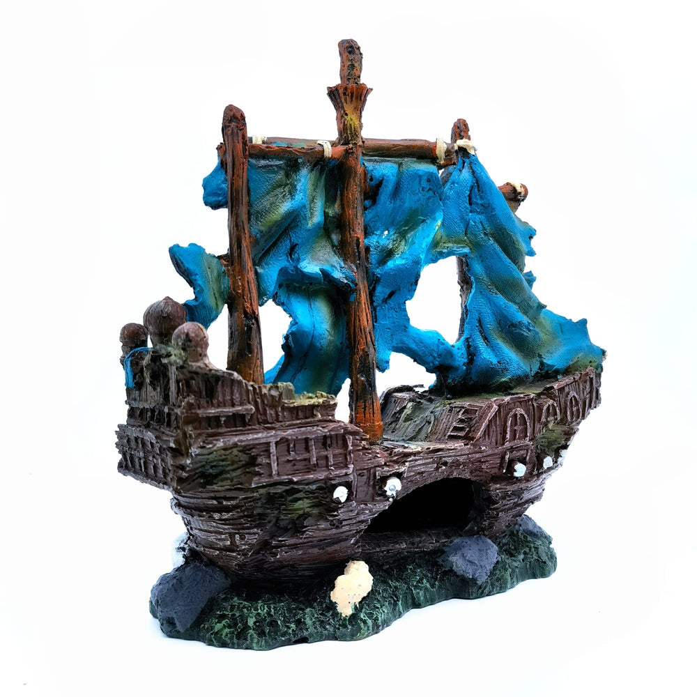 M2cbridge hand-painted resin decor delivers realistic detail for aquariums.