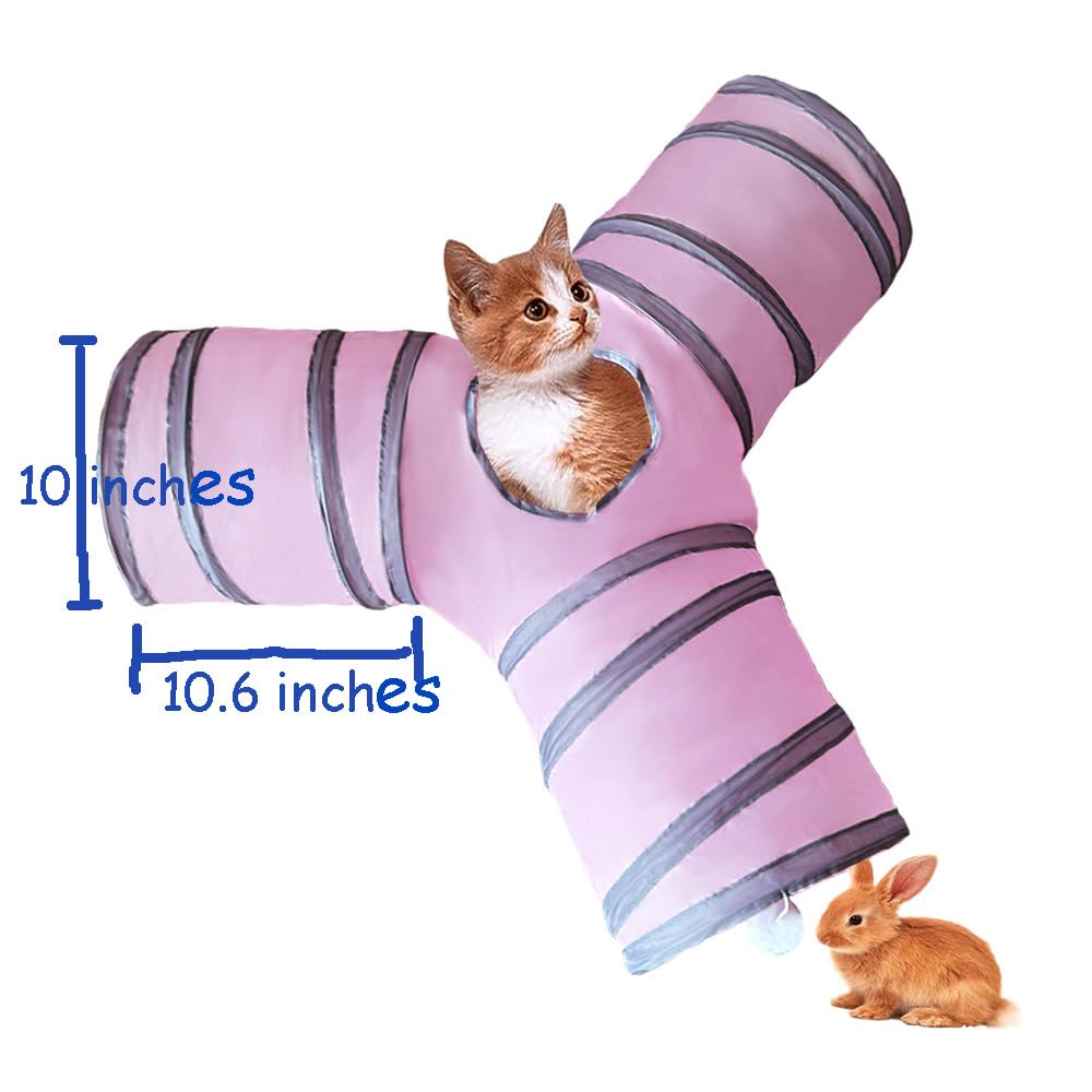 Mabaytir cat tunnel non-toxic polyester ensures safe indoor fun.