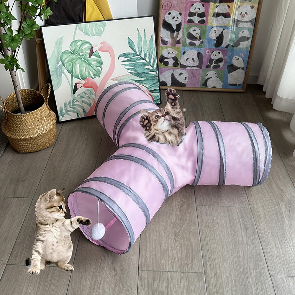 Mabaytir cat tunnel suitable for kittens and small pets for exercise.
